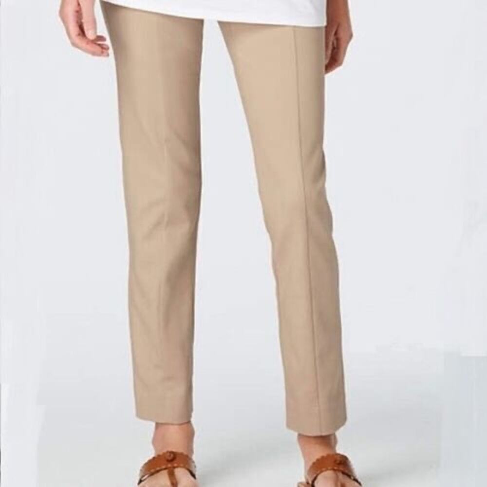 J.Crew Addison Chino Pant Driftwood Office Work Career Straight Leg Size‎ 8